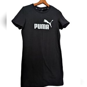 PUMA T-shirt Dress Black and White‎ Large